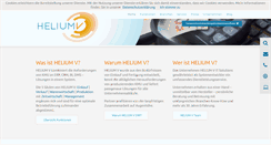 Desktop Screenshot of heliumv.com